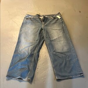 Old Navy mid rise wide leg jeans women’s size 20 NWT
